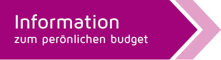 Information zum persönlichen Budget