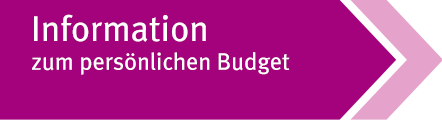 Information zum persönlichen Budget